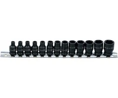 Bgs Technic Smūginių galvučių komplektas | šešiakampės | 6,3 mm (1/4") | 4 - 14 mm | 13 vnt. (5296)