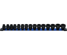 Bgs Technic Smūginių galvučių rinkinys | šešiakampės, ypač trumpos | 1/2" | 10–24 mm | 15 vnt. (74700)