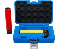 Bgs Technic Smūginių ilgų galvučių rinkinys su apsaugomis | 1/2" (12,5 mm) | 150 mm | 17/19/21 mm | 3 vnt (74567)