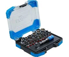 Bgs Technic Spalvotų antgalių ir galvučių rinkinys | 1/4" pavara | 28 dalių (9384)