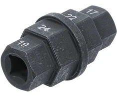 Bgs Technic Speciali galvutė | 10 mm (3/8") | 17 - 19 - 22 - 24 mm (5058)