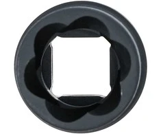 Bgs Technic Speciali galvutė / sraigtinis ištraukiklis | Dvipusė | 12,5 mm (1/2") | 19 mm (7467-19)