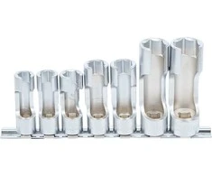 Bgs Technic Specializuotų galvučių rinkinys su išpjova | 10 mm (3/8") | 10 - 19 mm | 6 vnt. (1105)