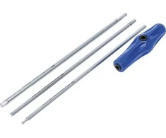 Bgs Technic Specialus atsuktuvų rinkinys – T-Star (Torx) / vidinis šešiakampis – 4 vnt. | 300 mm (7840)