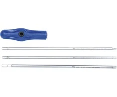 Bgs Technic Specialus atsuktuvų rinkinys – T-Star (Torx) / vidinis šešiakampis – 4 vnt. | 300 mm (7840)