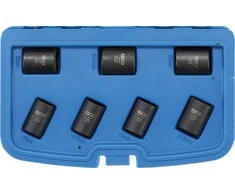 Bgs Technic Specialus galvučių rinkinys – varžtų ištraukikliai pažeistoms veržlėms – 1/2" | 17–26 mm | 7 vnt. (5291)
