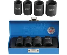 Bgs Technic Specialus galvučių rinkinys / varžtų ištraukikliai | 12,5 mm (1/2") | 17 - 26 mm | 4 vnt. (5260)