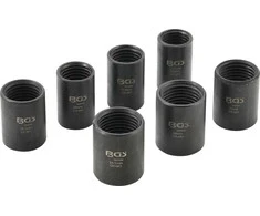Bgs Technic Specialus galvučių rinkinys – varžtų ištraukikliai pažeistoms veržlėms – 1/2" | 17–26 mm | 7 vnt. (5291)