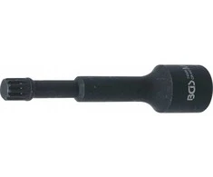 Bgs Technic Specialus smūginis antgalis | Ilgis 115 mm | 12,5 mm (1/2") | Spline (XZN) M12 | VAG (74588)