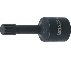 Bgs Technic Specialus smūginis antgalis | Ilgis 72 mm | 12,5 mm (1/2") | Spline (XZN) M12 | VAG (74589)