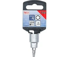 Bgs Technic Sraigtinis ištraukimo antgalis | 10 mm (3/8") | pažeistam T-Star (Torx) T25 (7098-T25) (Pažeista pakuotė)