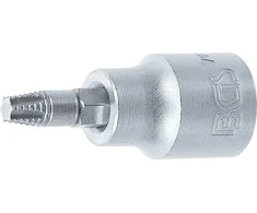 Bgs Technic Sraigtinis ištraukimo antgalis | 10 mm (3/8") | pažeistam T-Star (Torx) T27 (7098-T27) (Pažeista pakuotė)