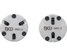Bgs Technic Stabdžių stūmoklių atstatymo adapterių rinkinys | universalus | su 2 ir 3 kaiščiais | 2 vnt. (6661)