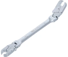 Bgs Technic Stabdžių vamzdelių veržliaraktis su terkšle BGS | 10 × 11 mm | 138 mm (73360B)