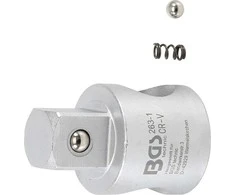 Grąžtas Bgs Technic Stumdomas adapteris prailgintuvams | išorinis kvadratas 20 mm (3/4") (263-1)