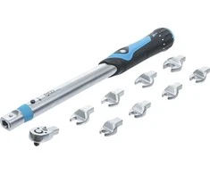 Bgs Technic Sukimo momento veržliarakčio rinkinys | dinamometras | 6.3 mm (1/4") | 10 - 50 Nm | 10 vnt. (2813)