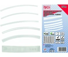 Bgs Technic Susitraukiančių žarnelių asortimentas | Skaidrūs | 150 vnt. (9405)