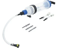 Bgs Technic Švirkštas / rankinė pompa | 1500 ml | su adapterių rinkiniu (9782)