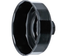 Bgs Technic Tepalo filtro lėkštelė | 14 kampų | Ø 74 mm | Mercedes-Benz, VW (1019-74)