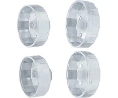 Bgs Technic Tepalo filtro lėkštelių rinkinys | Ø 65 - 75 mm | 4 vnt. (8384)