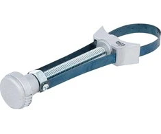 Bgs Technic Tepalo filtro raktas juostinis | spyruoklinė plieninė juosta | lietas aliuminis | Ø maks. 105 mm (1028)
