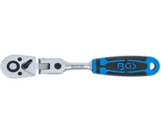 Bgs Technic Terkšlė galvutėms lankstoma | su fiksuojamos padėties užraktu | 6.3 mm (1/4") | 165 mm (25130)