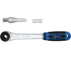 Bgs Technic Terkšlė kiauryminė su pakopiniu adapteriu | vidinis kvadratas 12,5 mm (1/2") (314)
