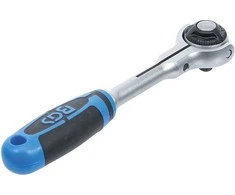 Bgs Technic Terkšlinis raktas šarnyrinis 180° | smulkūs dantukai | 6.3 mm (1/4") (112)