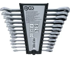 Bgs Technic Terkšlinių raktų rinkinys | 8-19 mm | 12 vnt. (6544)
