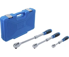 Bgs Technic Terkšlių rinkinys | ištraukiamos | 6,3 mm (1/4") / 10 mm (3/8") / 12,5 mm (1/2") | 3 vnt. (25123)