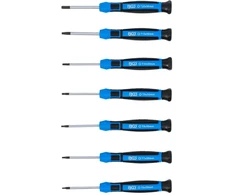 Bgs Technic Tikslių atsuktuvų rinkinys | T-Star (Torx) T6 - T7 - T8 - T9 - T10 - T15 - T20 | 7 vnt. (4880)