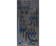 Bgs Technic Transmisijos užpildymo adapterių rinkinys | 15 vnt. (9992-1)