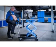 Bgs Technic Transportavimo vežimas / žirklinis keltuvas | hidraulinis | 300 kg (11997)