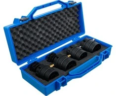 Bgs Technic Turbochargerio diagnostikos davikliai su manometrais | 55 - 60 - 65 - 70 mm (8958)