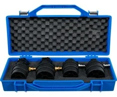 Bgs Technic Turbochargerio diagnostikos davikliai su manometrais | 55 - 60 - 65 - 70 mm (8958)
