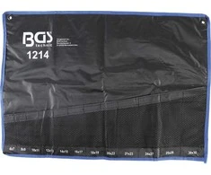Bgs Technic Tuščias dėklas kilpiniams raktams su 12 kišenių iš BGS 1214 (1214-LEER)