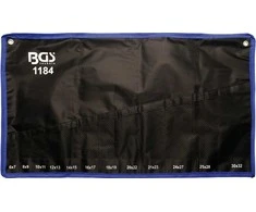 Bgs Technic Tuščias dėklas raktams su 12 kišenių BGS 1184 (1184-LEER)