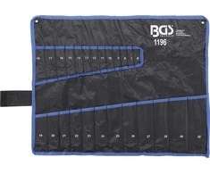 Bgs Technic Tuščias dėklas raktams su 25 kišenėm | nuo BGS 1196 (1196-LEER)