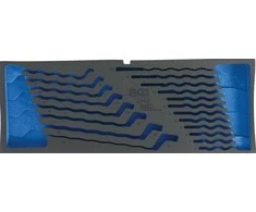 Bgs Technic Tuščias padėklas kilpiniams ir kombinuotiems raktams 20 vnt. iš BGS 3312 (3342-1)