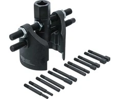 Bgs Technic Universali ašies galvutė sunkvežimiams | su varžtų rinkiniu | 70 - 150 mm (6746)