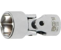 Bgs Technic Universali šarnyrinė galvutė | šešiakampė | 10 mm (3/8") | 18 mm (2458)