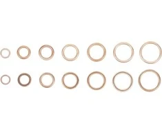 Bgs Technic Varinių tarpinių įpresuotų guma rinkinys | Ø 6-20 mm | 95 vnt. (9313)