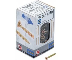 Bgs Technic Varžtai su kryžmine galvute PZ2 | 3.5 x 30 mm | galvanizuoti | 200 vnt. (88041)