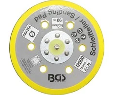 Bgs Technic Velcro padas | su skylėmis | BGS 3290, 8688 | Ø 152 mm (8688-23)