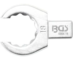 Bgs Technic Veržliaraktis įstatomas kilpinis | atviras tipas | 18 mm (6904-18)