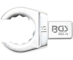 Bgs Technic Veržliaraktis įstatomas kilpinis | atviras tipas | 16 mm (6904-16)
