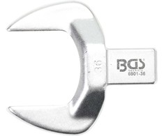 Bgs Technic Veržliaraktis įstatomas plokščias | atviras tipas | 36 mm (6901-36)