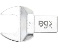 Bgs Technic Veržliaraktis įstatomas plokščias | atviras tipas | 18 mm (6901-18)