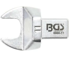 Bgs Technic Veržliaraktis įstatomas plokščias | atviras tipas | 11 mm (6900-11)