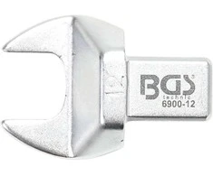 Bgs Technic Veržliaraktis įstatomas plokščias | atviras tipas | 12 mm (6900-12)